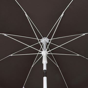 Mariner 6.5 ft. Classic Cottage Fringe Tassel Market Beach Umbrella